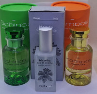 Eau de toilette met Mastiha in 3 geuren